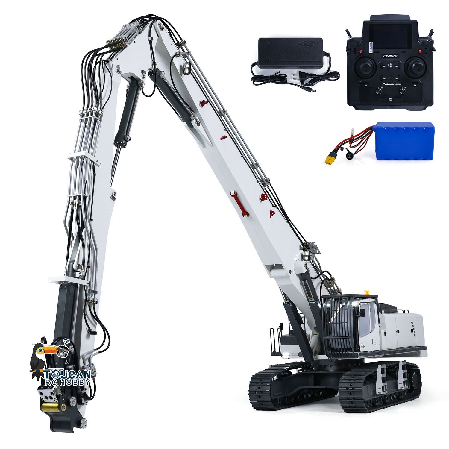 LOWEST PRICE K970-300 1/14 CUT RC Hydraulic Excavators Radio Control D ...