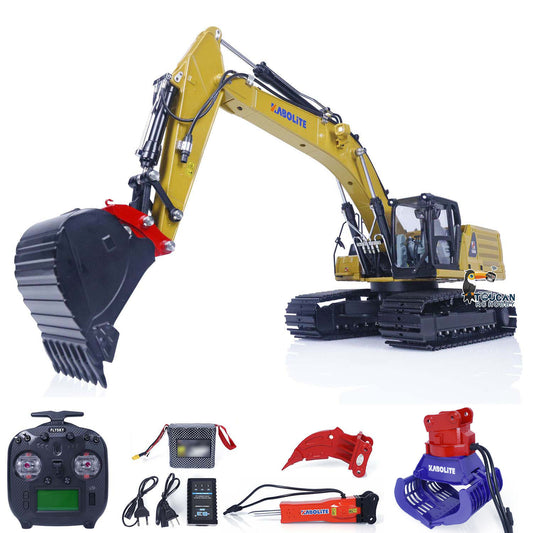 IN STOCK Kabolite 1:18 RC Hydraulic Excavator K961 100S RTR Remote Control Digger Model Emulated Toy Gift for Adults Children