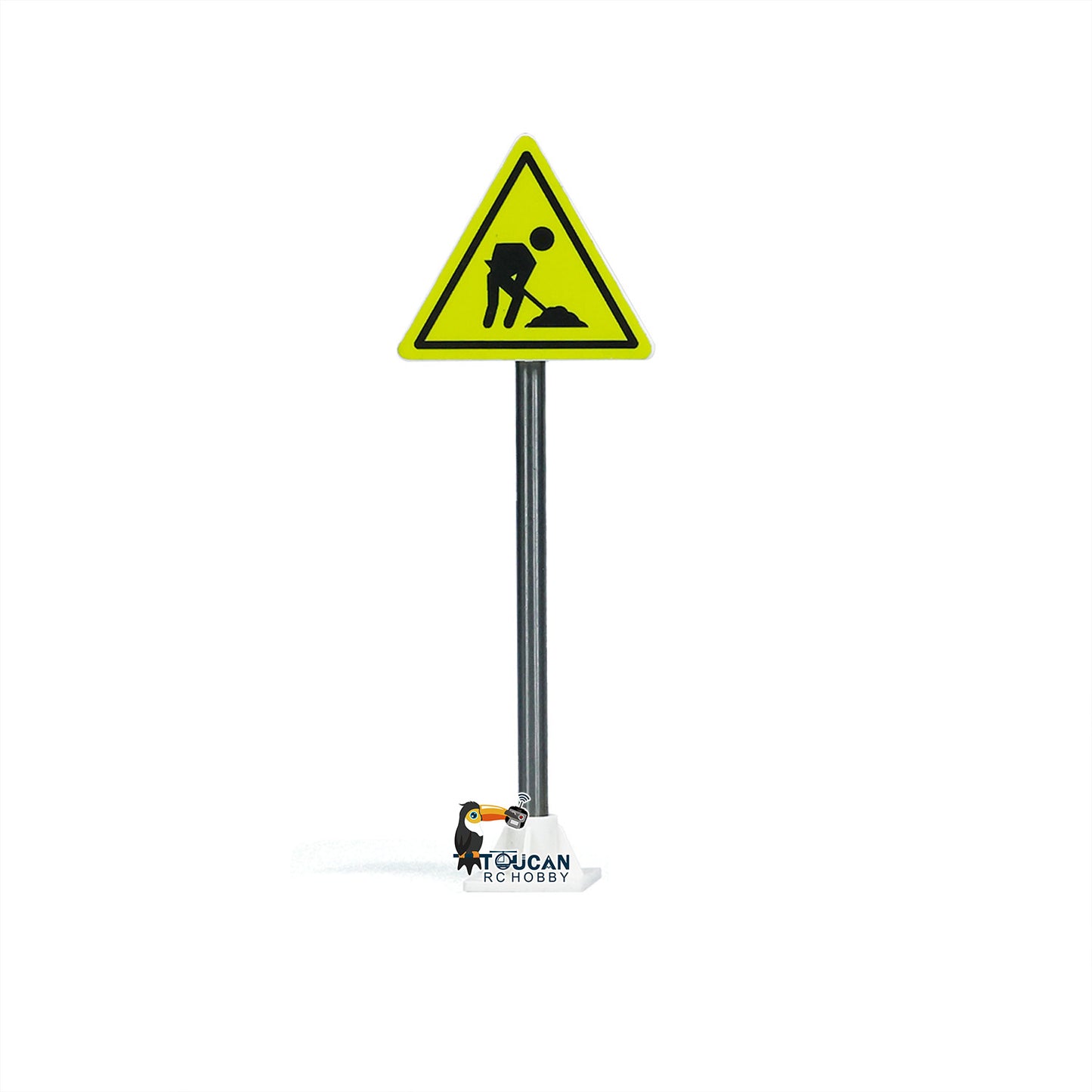 Decorative Traffic Sign Guard Rail Barrier Traffic Cones Crash Bucket for 1/14 RC Construction Vehicles Remote Control Car