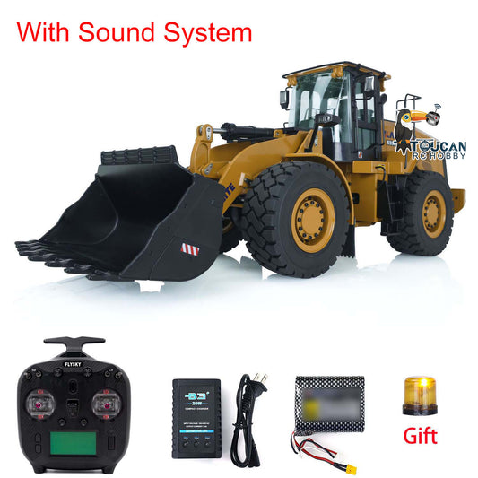 IN STOCK KABOLITE 1/16 K966 2.4G Hydraulic RC Loader Radio Controlled Car Sound & Light LED System RTR Version DIY Model