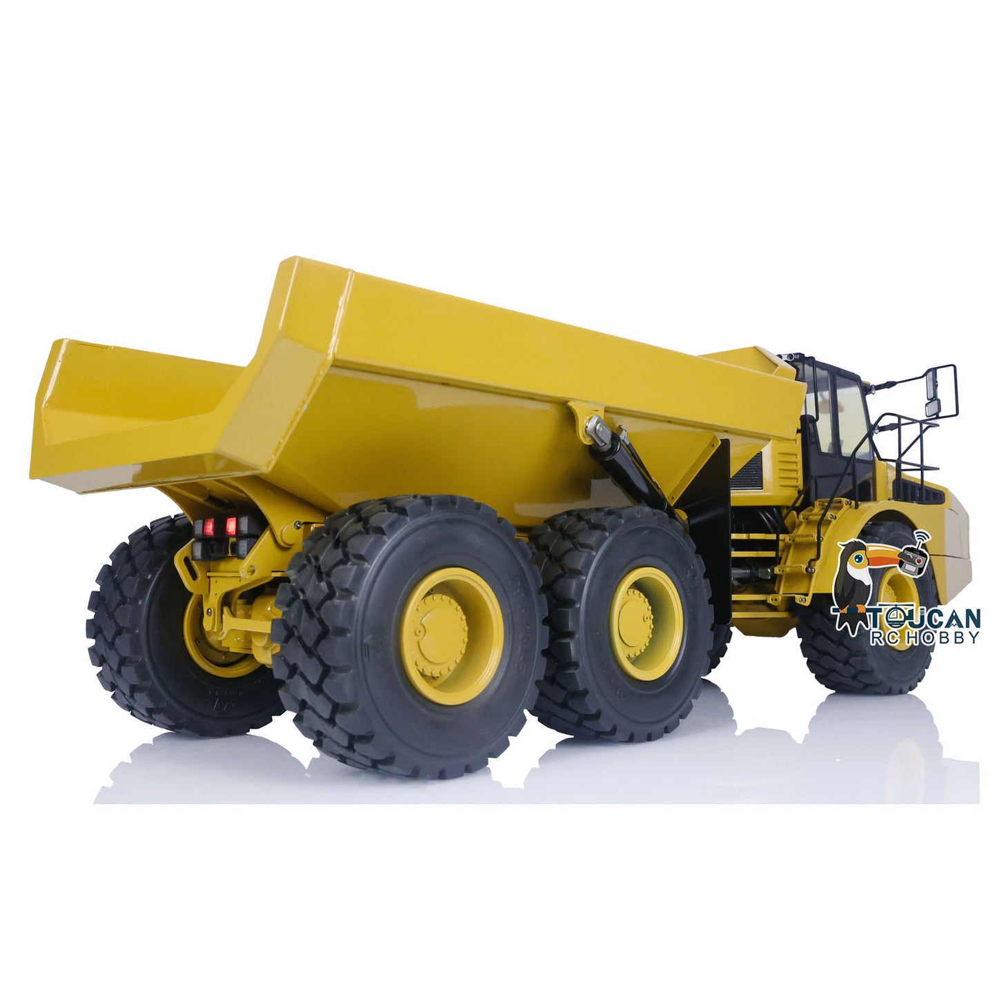 US Warehouse KABOLITE K960 1/20 RC Hydraulic Articulated Truck 6x6 Remote Control Dumper Cars Lights System ST8 Transmitter Battery