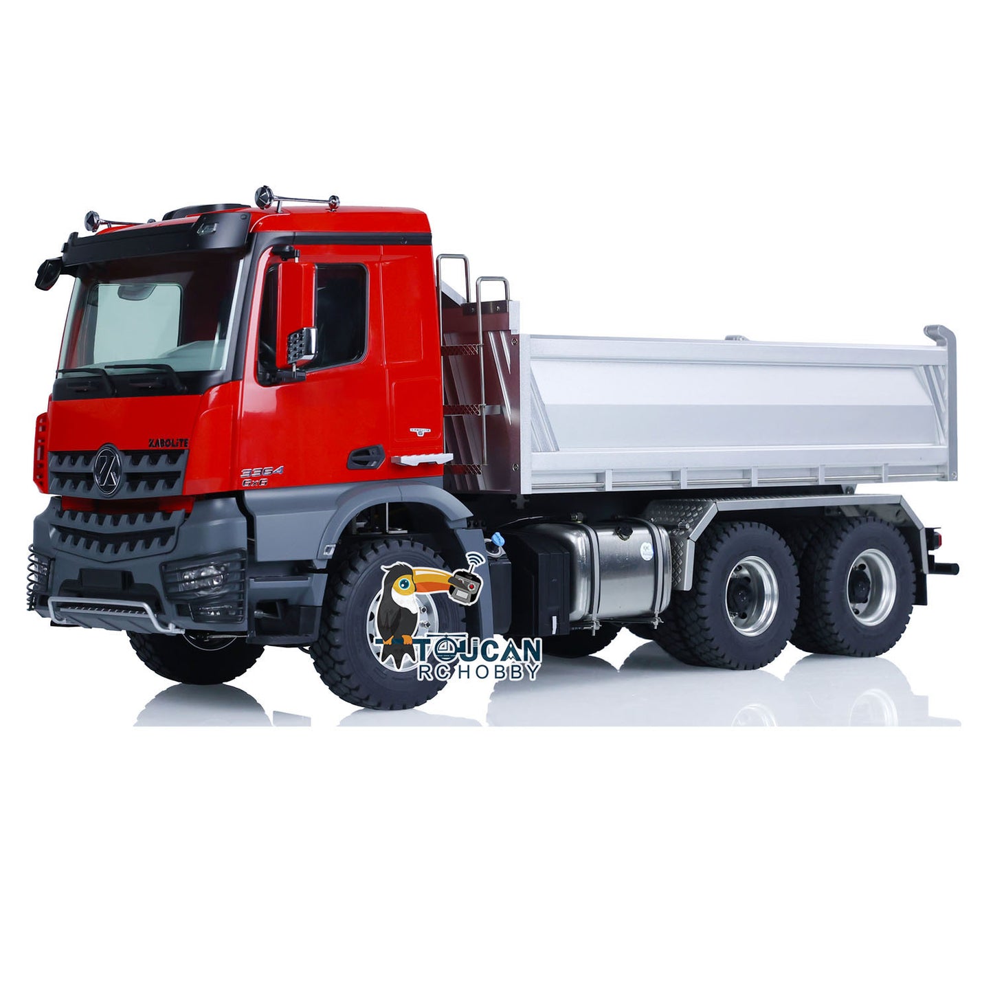 1/14 Kabolite 6*6 Hydraulic Machine RC Dump Truck K3364 Remote Control Tipper Electric Cars DIY Model RTR