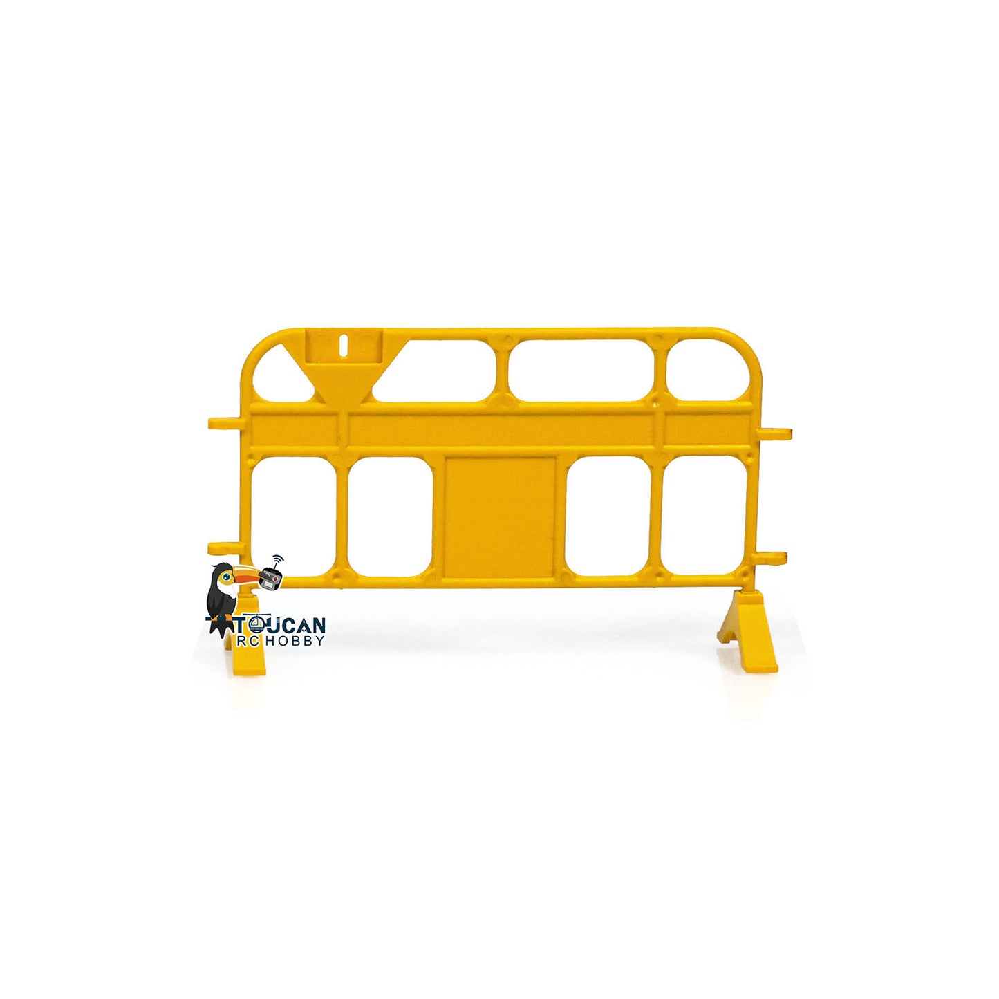 Decorative Traffic Sign Guard Rail Barrier Traffic Cones Crash Bucket for 1/14 RC Construction Vehicles Remote Control Car