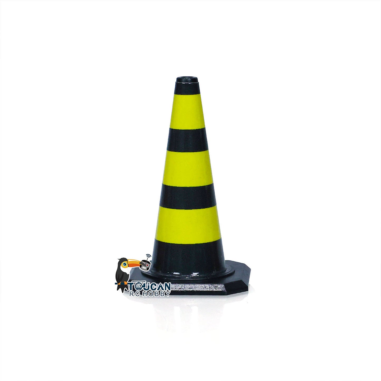 Decorative Traffic Sign Guard Rail Barrier Traffic Cones Crash Bucket for 1/14 RC Construction Vehicles Remote Control Car