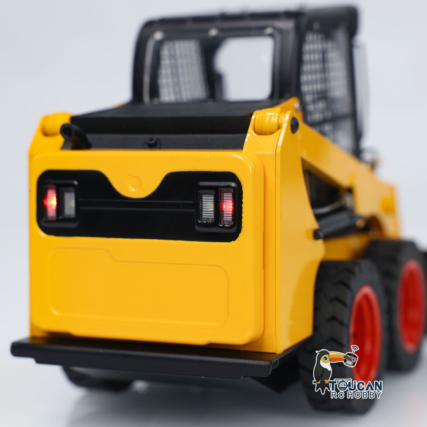 Metal 1/14 Hydraulic RC Skid-Steer Loader SM450 Remote Control Wheeled Car Model