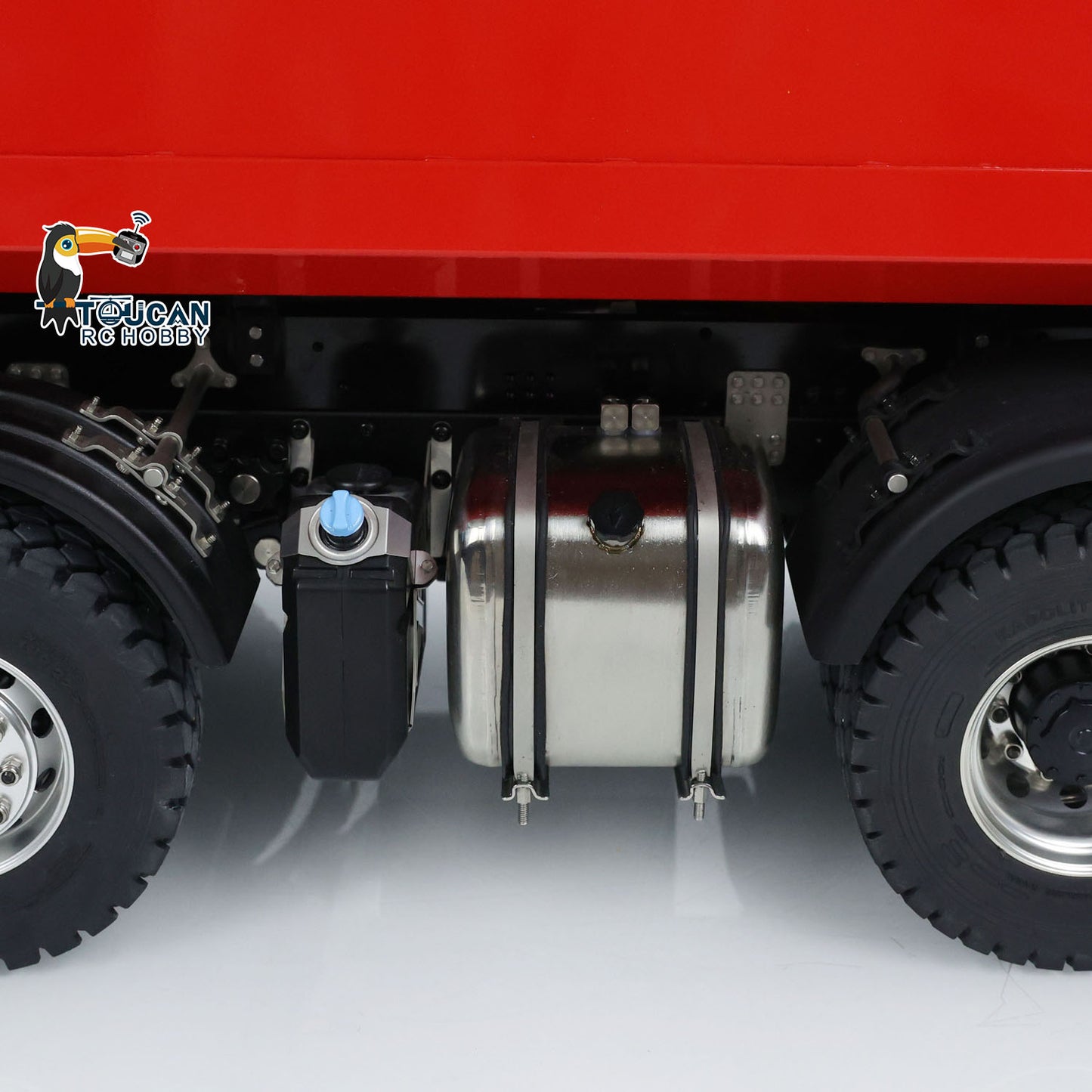 Kabolite 1/14 8X8 RC Hydraulic Dumper Truck K3365 Metal Ready To Run Tipper Remote Control Cars Models DIY Toy ST8 Transmitter