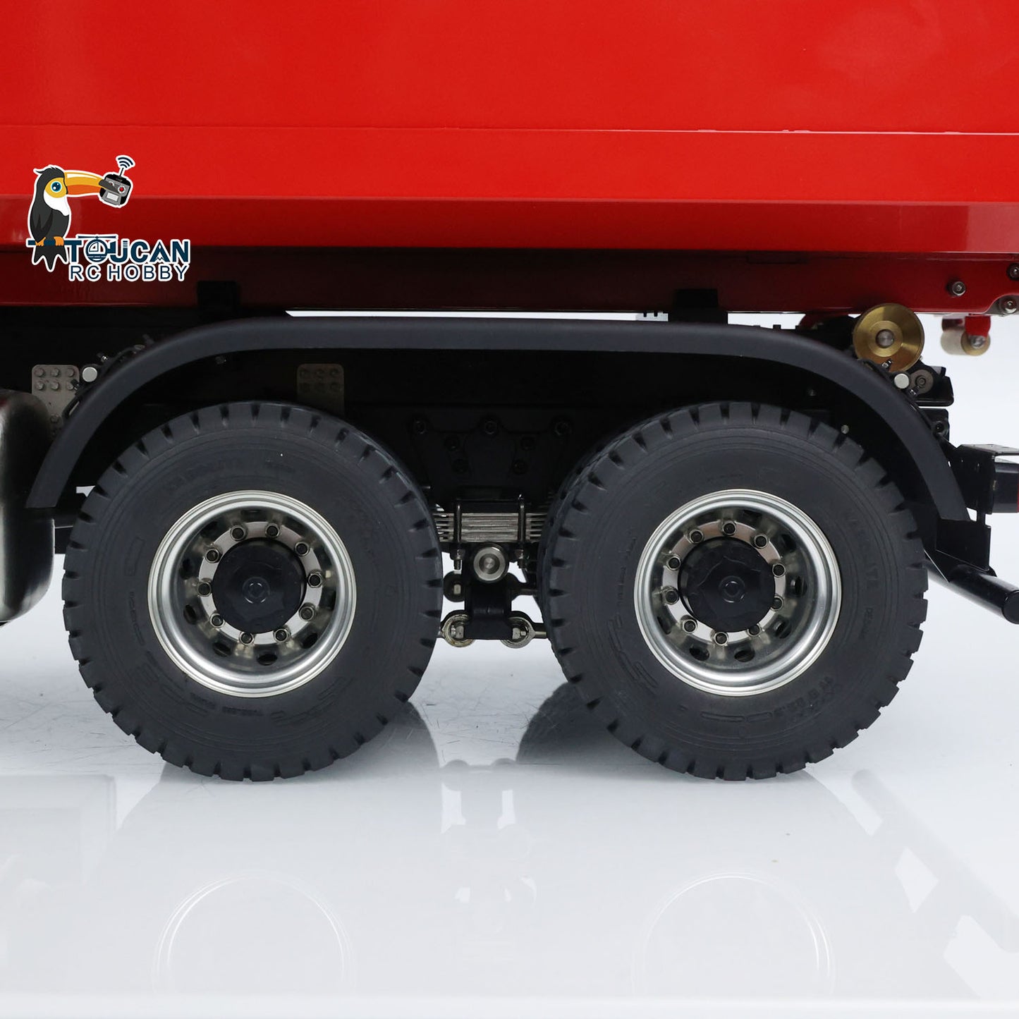 Kabolite 1/14 8X8 RC Hydraulic Dumper Truck K3365 Metal Ready To Run Tipper Remote Control Cars Models DIY Toy ST8 Transmitter