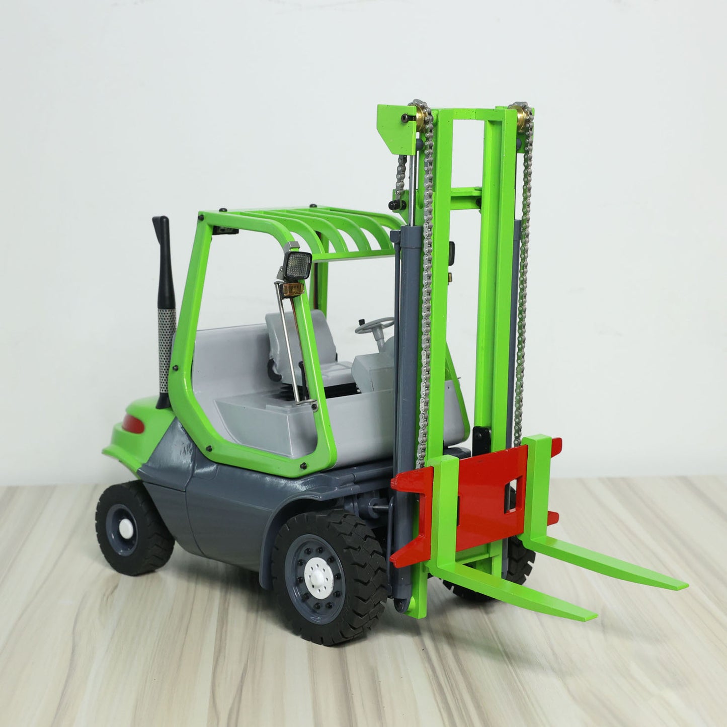 1/14 Hydraulic RC Forklift Wheeled Transfer Car Metal Construction Vehicles