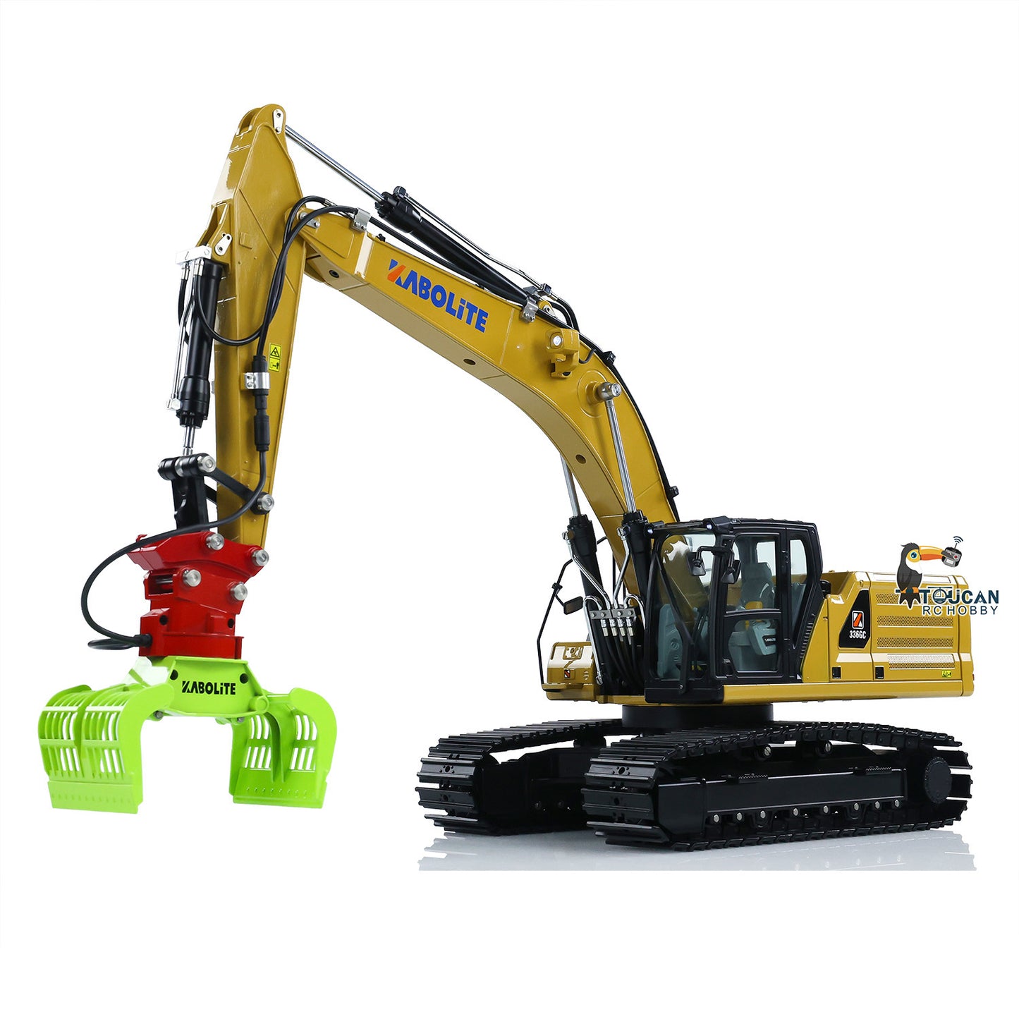 In Stock Kabolite K961 100S PRO 1/18 RC Hydraulic Excavator Remote Control Digger Flysky ST8 Radio Electric Claw Hammer