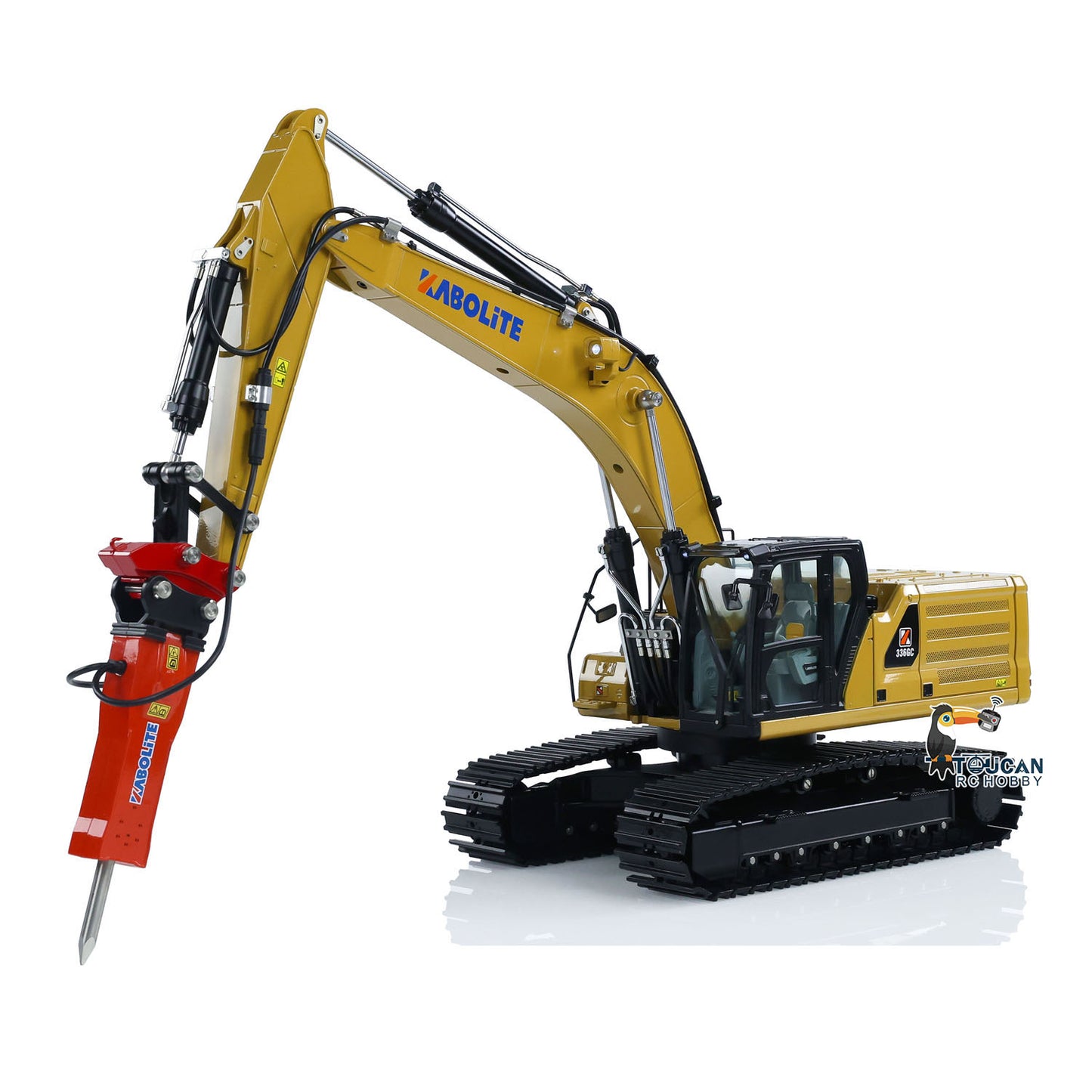 In Stock Kabolite K961 100S PRO 1/18 RC Hydraulic Excavator Remote Control Digger Flysky ST8 Radio Electric Claw Hammer