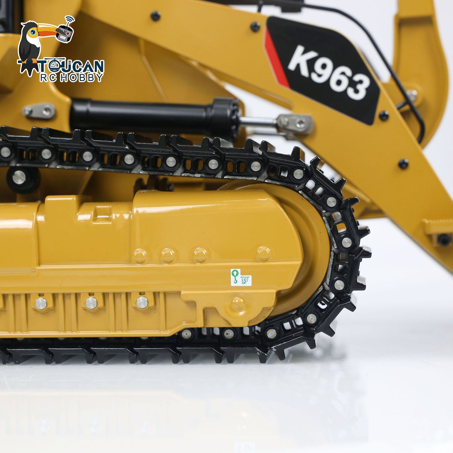 Kabolite 1/16 Hydraulic RC Loader K963-100 Remote Control Construction Vehicles Painted Assembled Car Model Emulated Toy