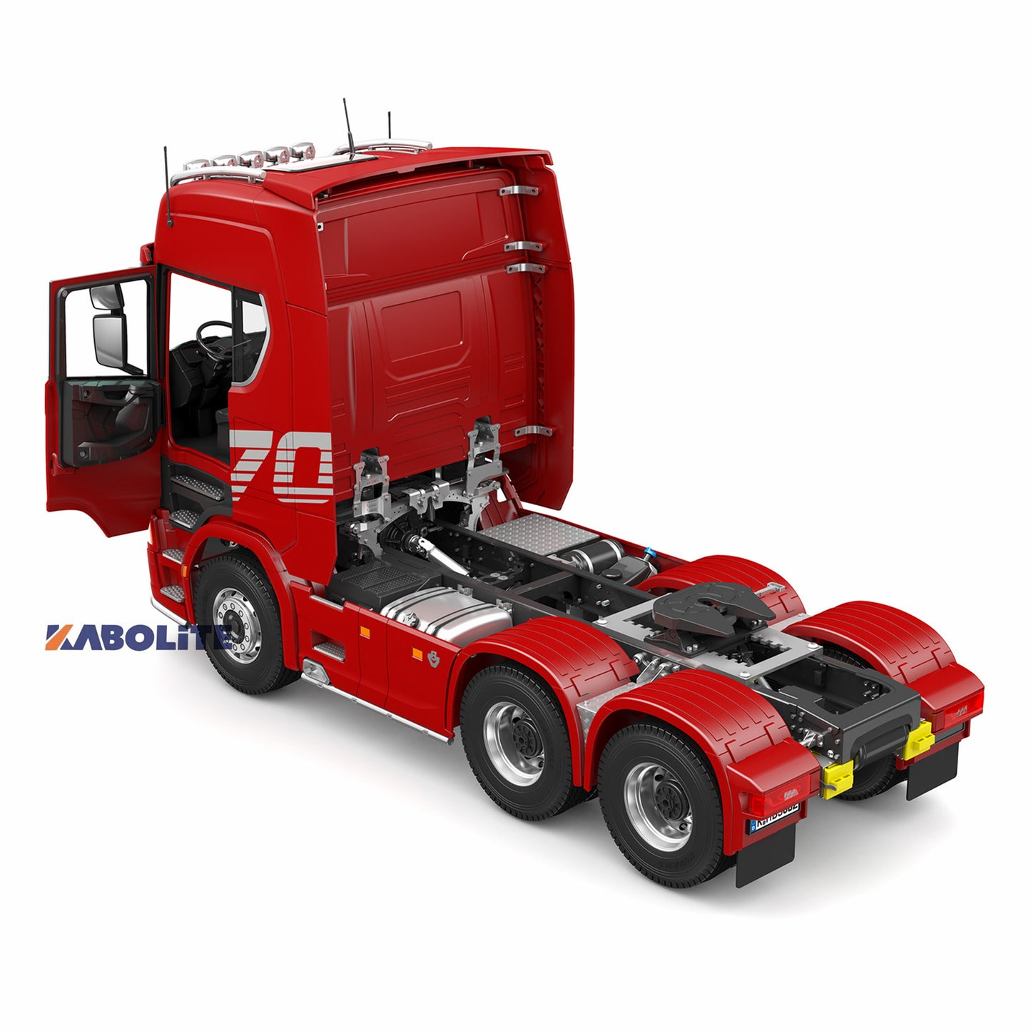 Pre-sale KABOLITE 6*6 Ready To Run RC Tractor Truck Remote Control Car Hobby Model Painted Assembled 770S With Light Sound